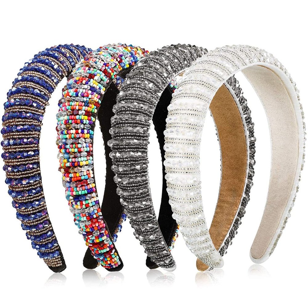 Headband Crystal Rhinestone4/pack NEW